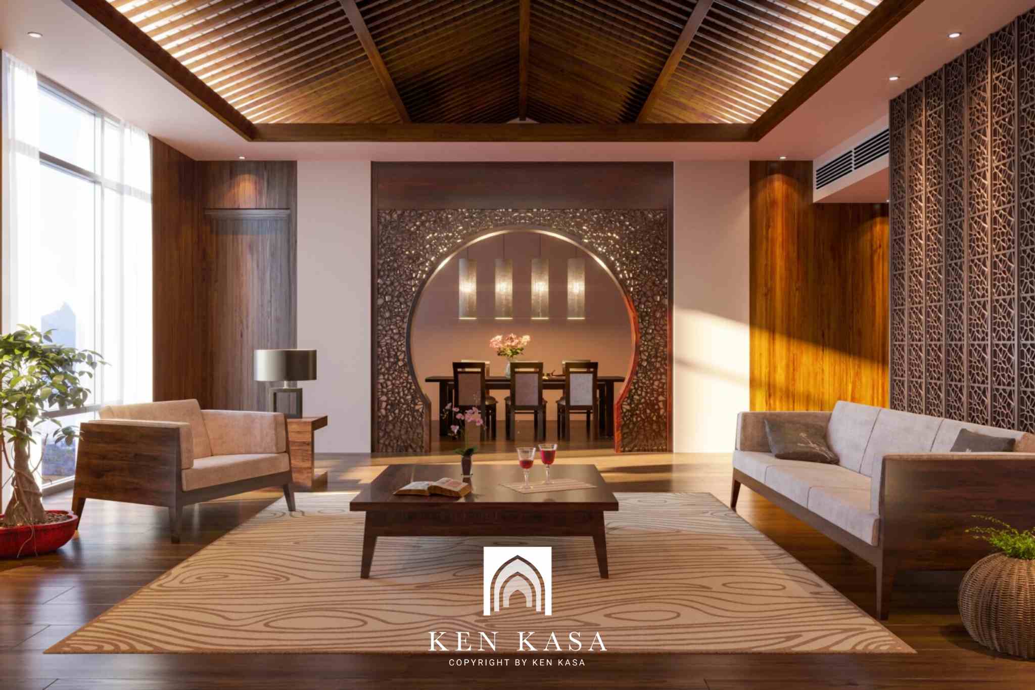 Mẫu thiết kế homestay nhỏ phong cách asian zen 